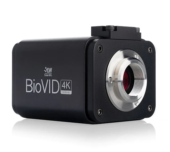 LW Scientific BioVID-4K Video Camera, 8mp, 4K, HDMI, USB, Software, SD card, C-mount